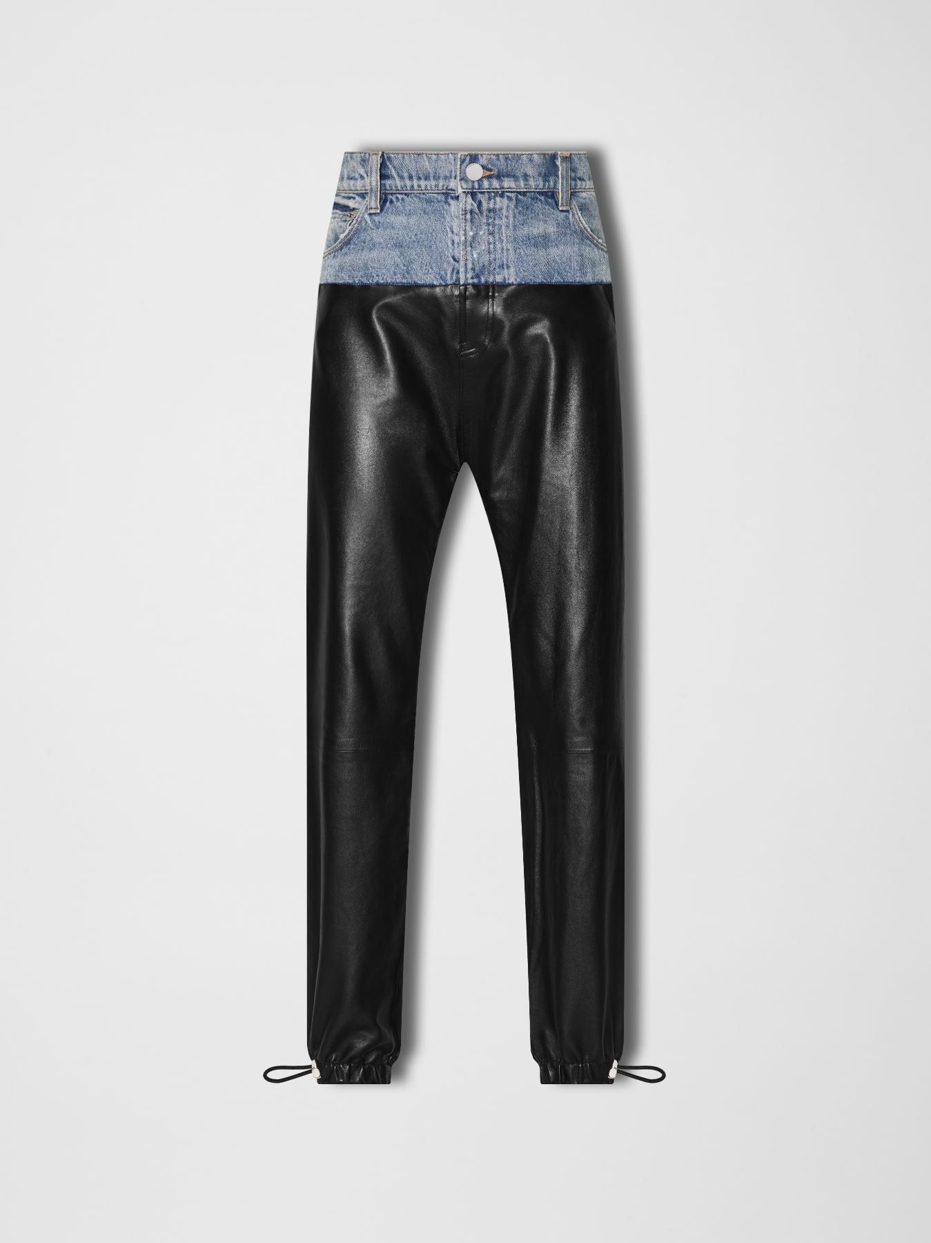 WOMEN - HYBRID SWEATPANT - Vintage Indigo / Black sold by AMIRI product image thumbnail 5