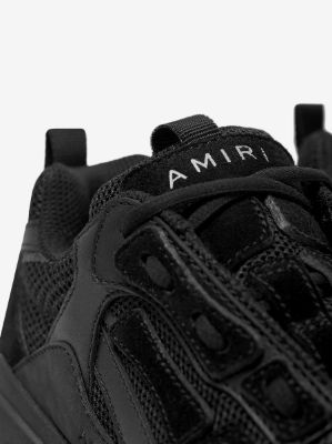Bone Runner - Black/Black sold by AMIRI