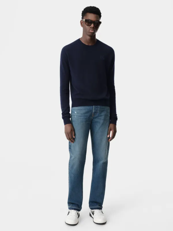 MA CREW - Navy sold by AMIRI