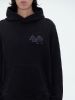 AMIRI STAGGERED HOODIE - BLACK sold by AMIRI
