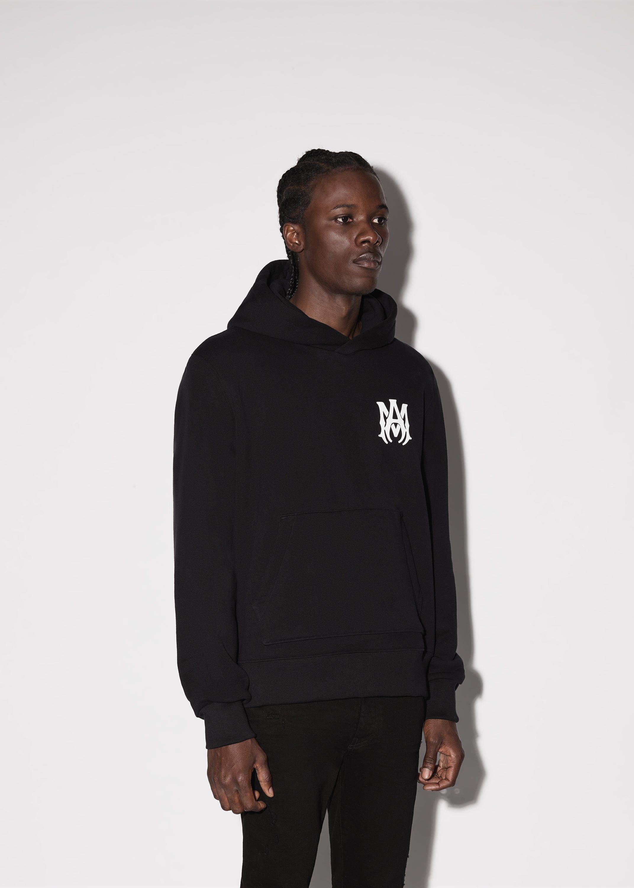 M.A. CORE LOGO HOODIE - BLACK sold by AMIRI product image thumbnail 3