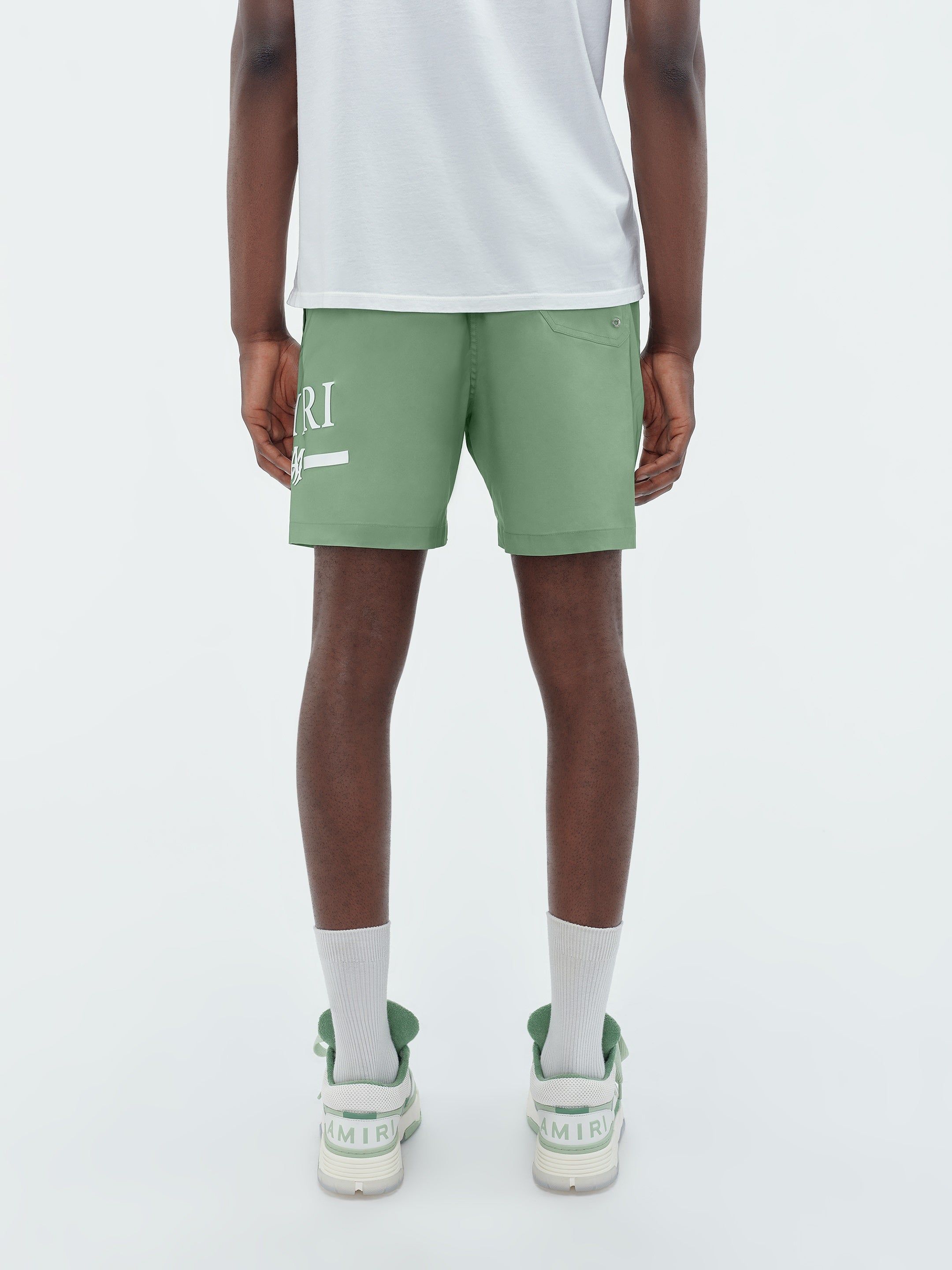 MA BAR LOGO SWIM TRUNK - Mineral Green sold by AMIRI product image thumbnail 5