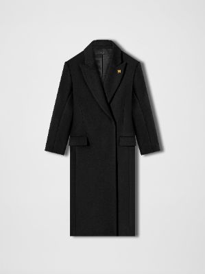 WOMEN - LONG COAT - BLACK sold by AMIRI