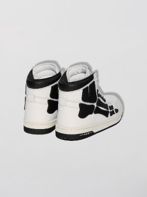 WOMEN - SKEL-TOP HI - WHITE / BLACK sold by AMIRI