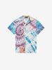 PATCHWORK TIE DYE SHORT SLEEVE SHIRT - MULTI sold by AMIRI