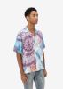 PATCHWORK TIE DYE SHORT SLEEVE SHIRT - MULTI sold by AMIRI