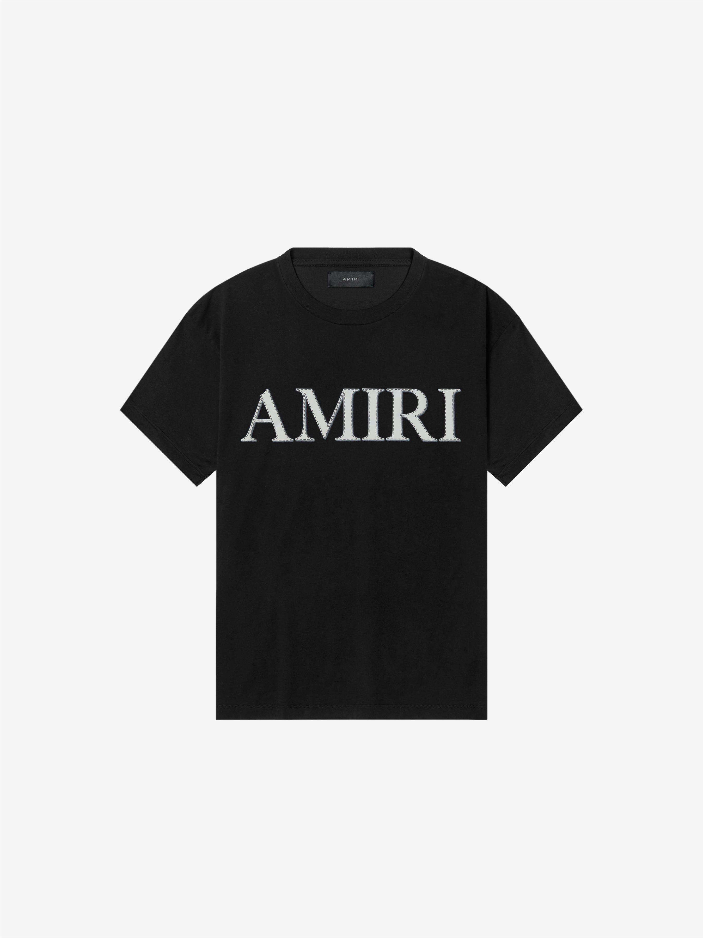 Stitch AMIRI Tee - Black sold by AMIRI