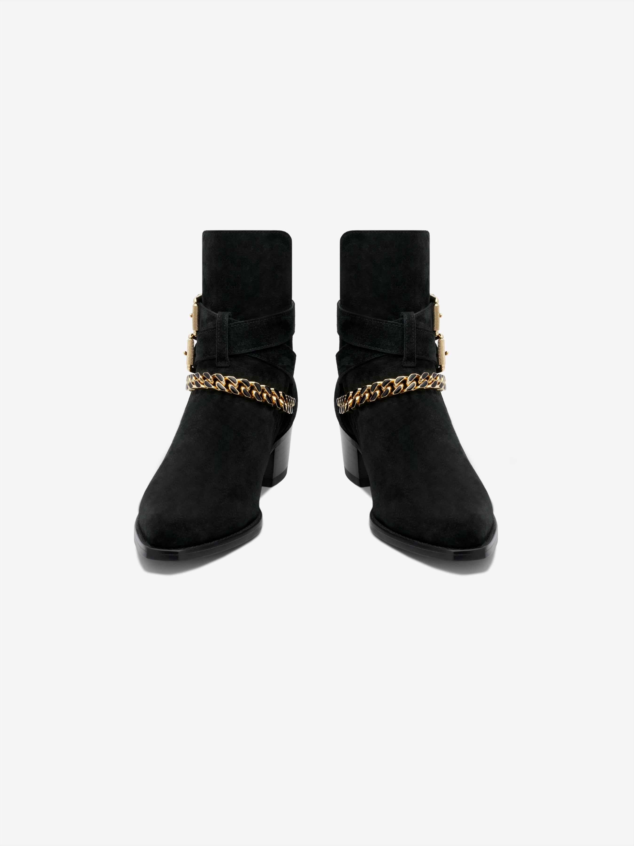 Suede Jodhpur Chain Boot - Black sold by AMIRI product image thumbnail 3