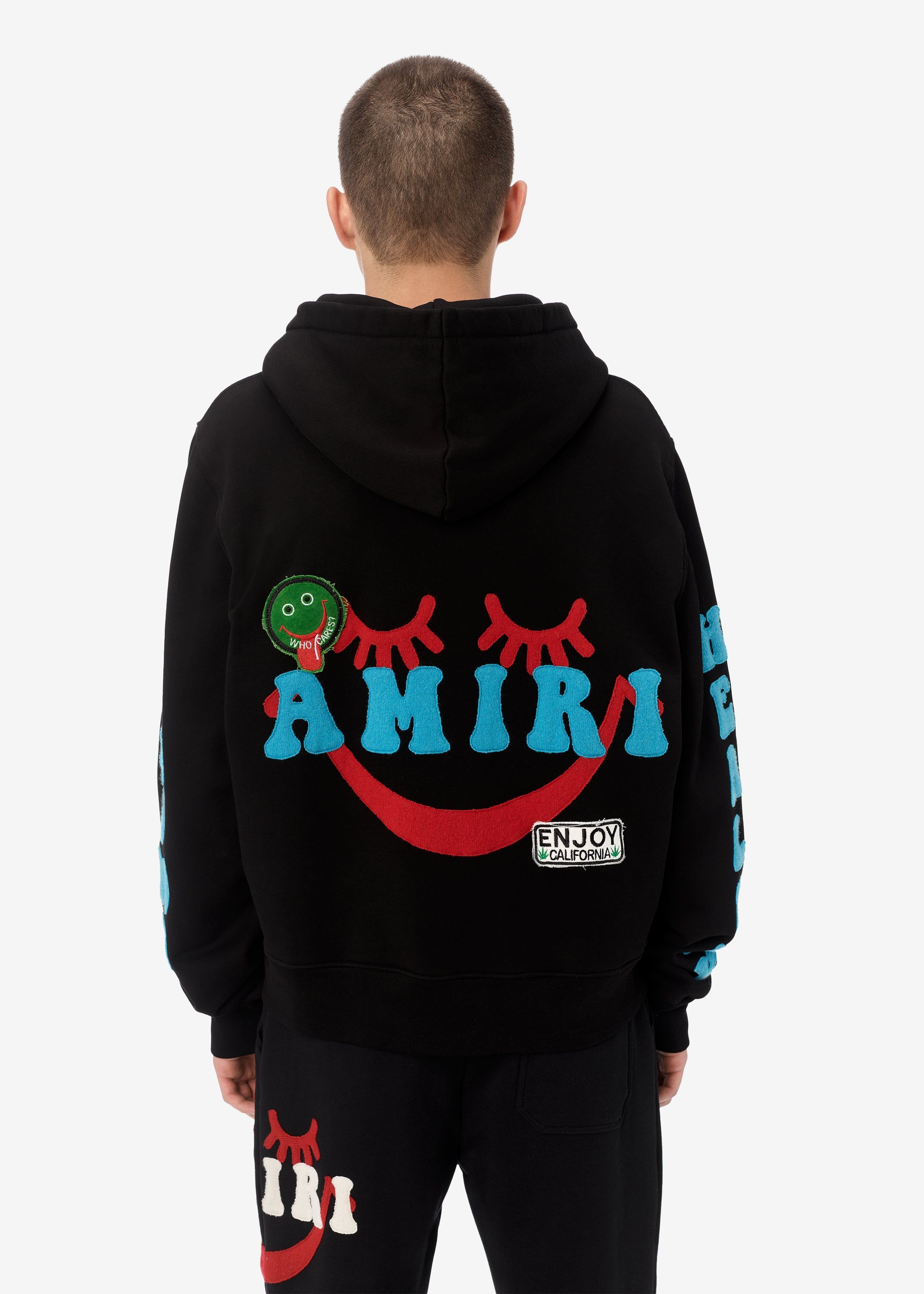 A LOVE MOVEMENT HEALTHY BODY HOODIE - BLACK sold by AMIRI product image thumbnail 5