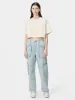 WOMEN - WOMEN'S AMIRI EMBROIDERED CROPPED TEE - Alabaster sold by AMIRI