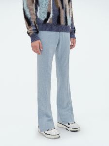 RELAXED TAILORED FLARE PANT - DUSTY BLUE sold by AMIRI