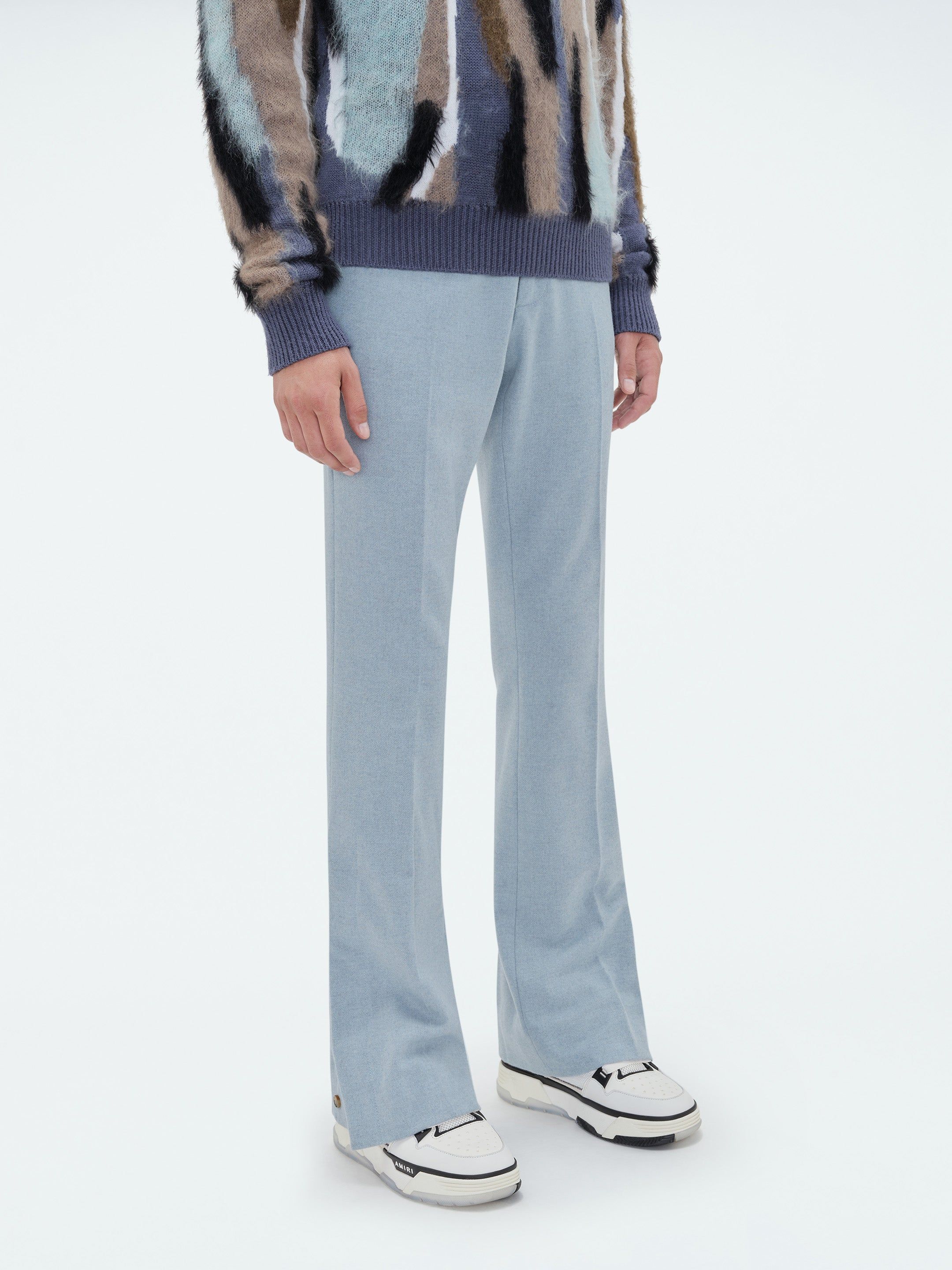 RELAXED TAILORED FLARE PANT - DUSTY BLUE sold by AMIRI product image thumbnail 4