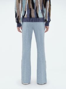 RELAXED TAILORED FLARE PANT - DUSTY BLUE sold by AMIRI