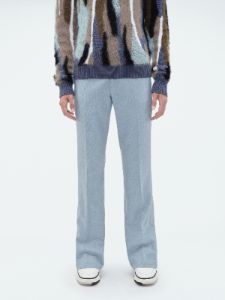 RELAXED TAILORED FLARE PANT - DUSTY BLUE sold by AMIRI