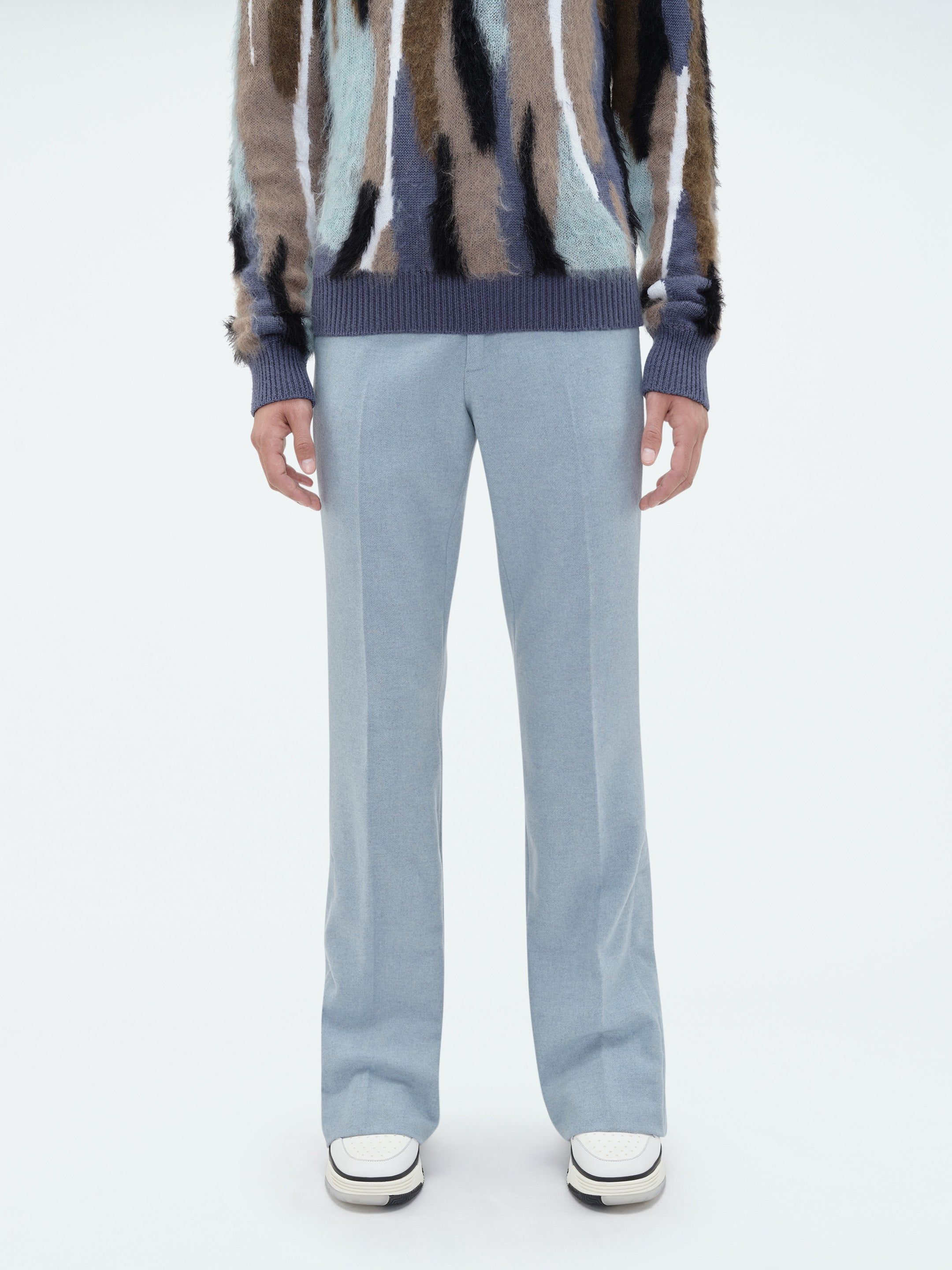 RELAXED TAILORED FLARE PANT - DUSTY BLUE sold by AMIRI product image thumbnail 3