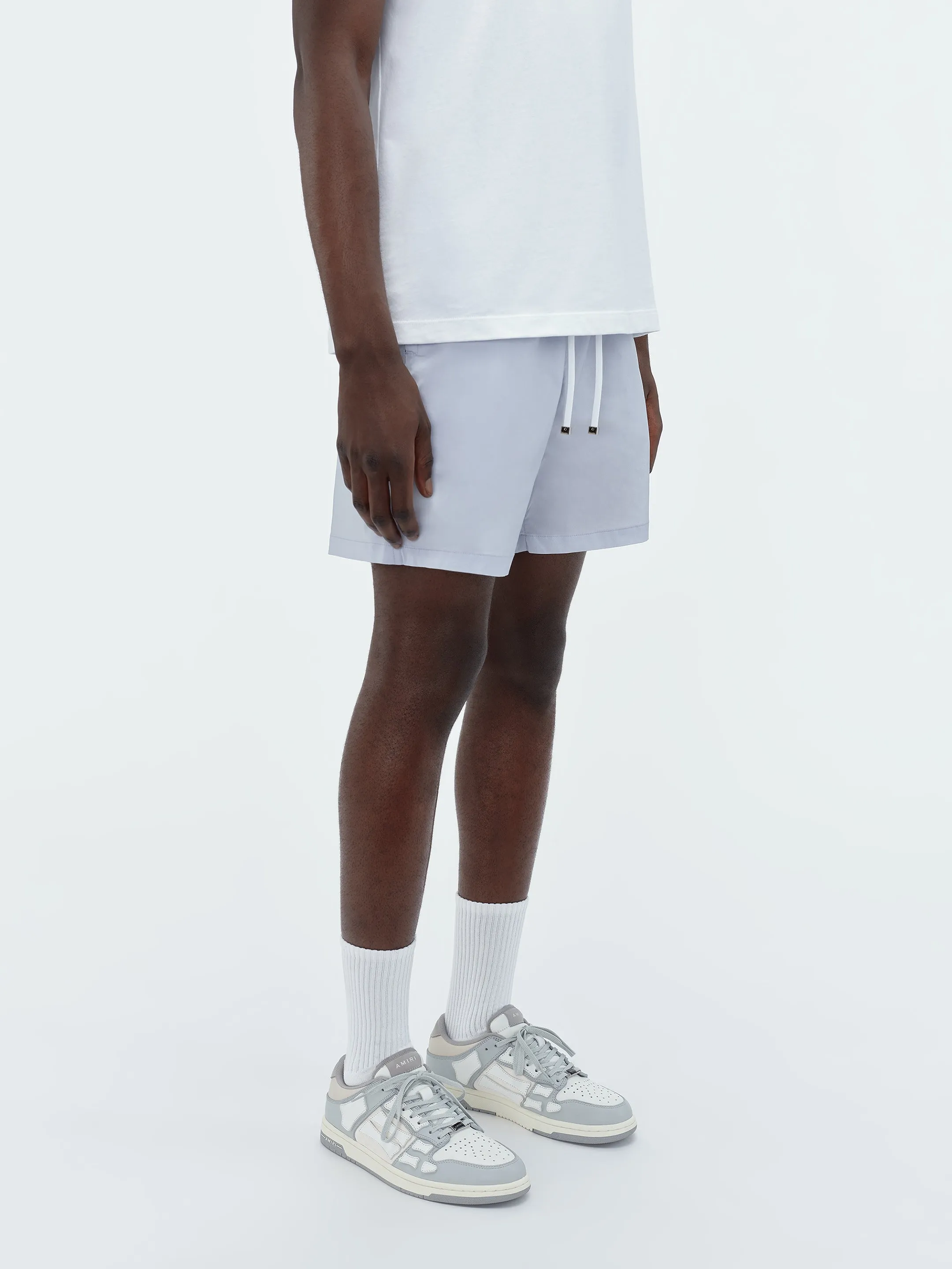 AMIRI STACK LOGO SWIM TRUNK - Gray Dawn sold by AMIRI product image thumbnail 4