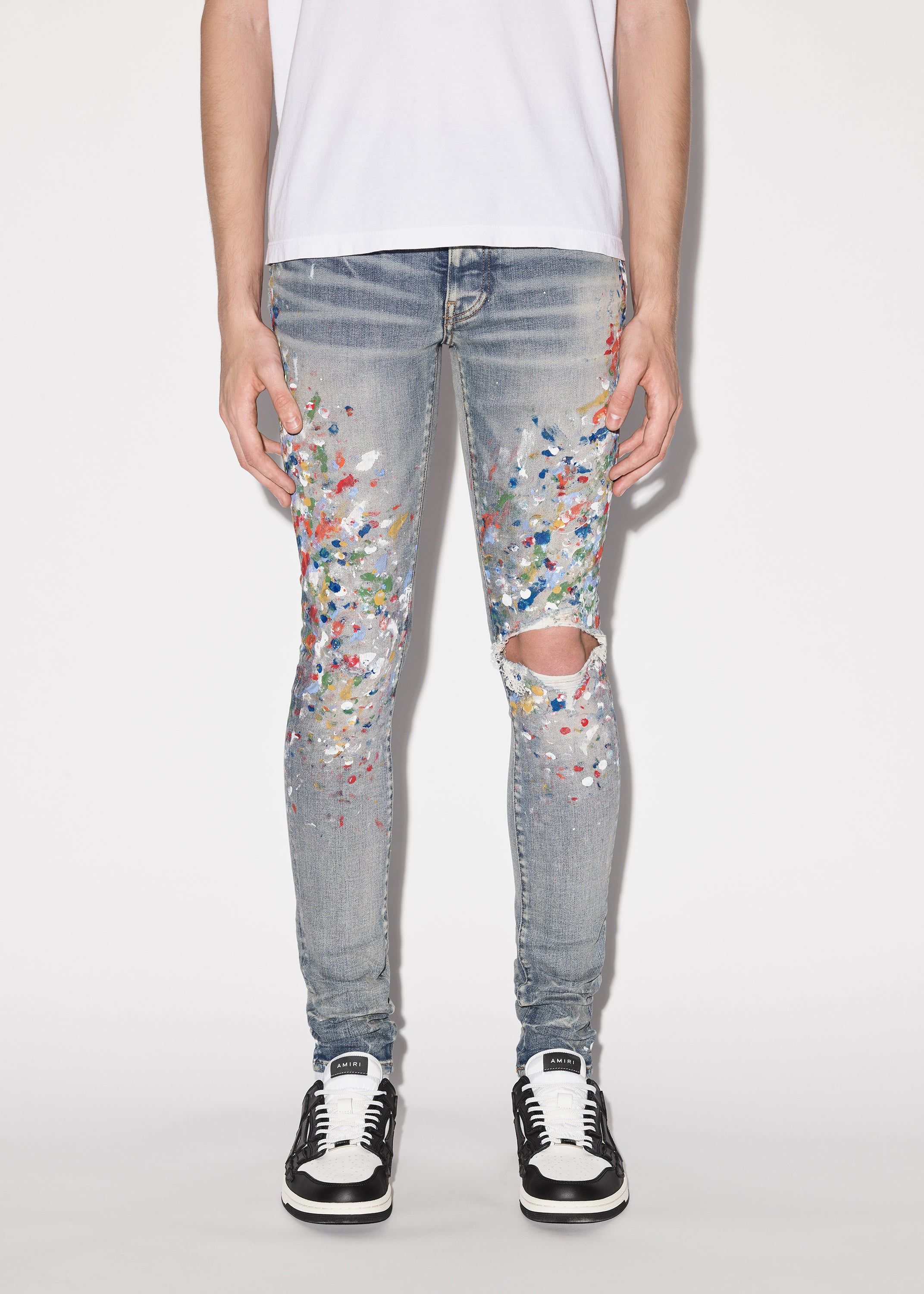 SKINNY PAINTER JEAN - CLAY INDIGO sold by AMIRI product image thumbnail 2