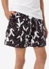 PLAYBOY ALL OVER SWIM TRUNKS - BLACK sold by AMIRI