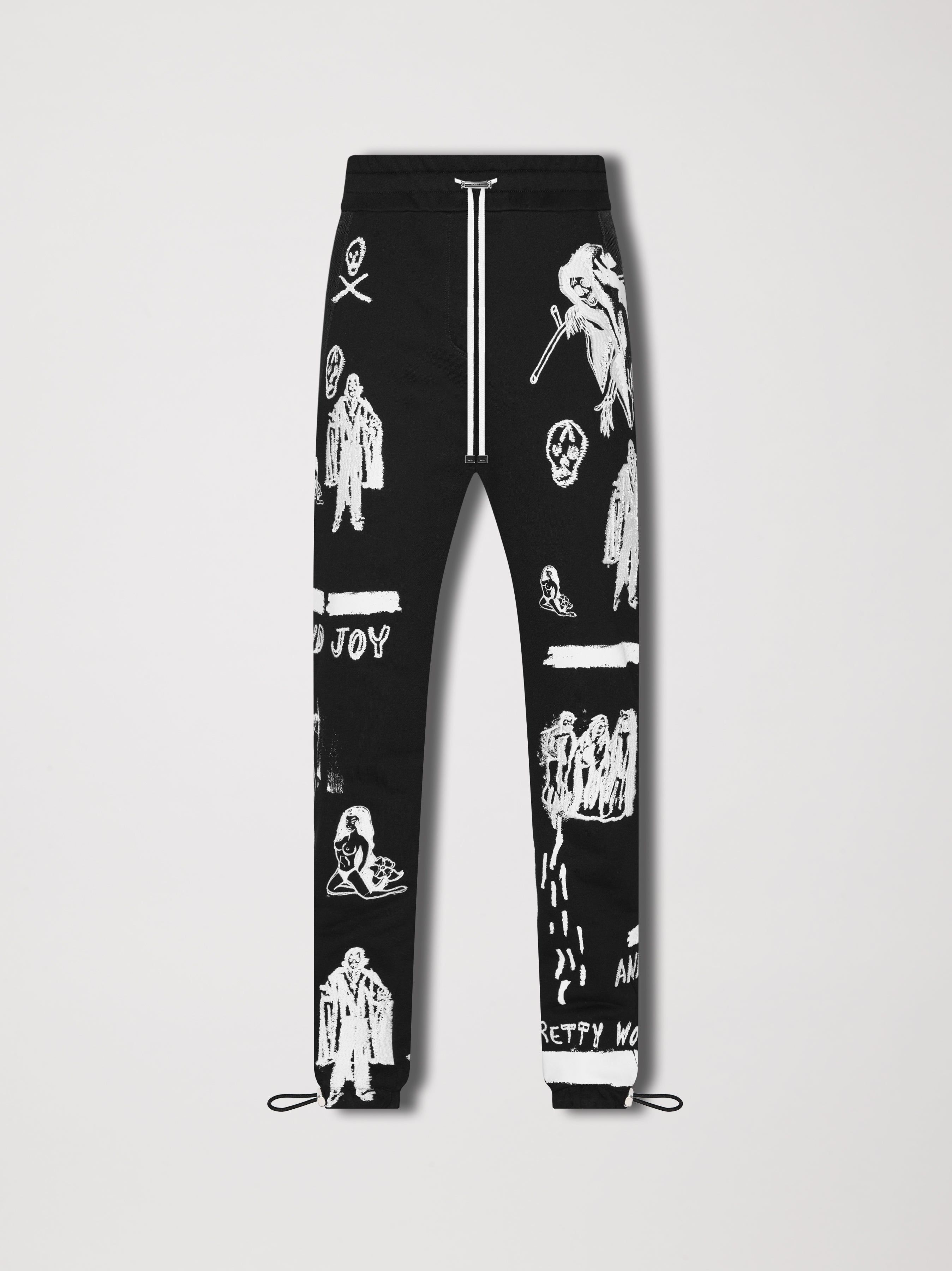 WOMEN - WES LANG EMBROIDERED SWEATPANT sold by AMIRI