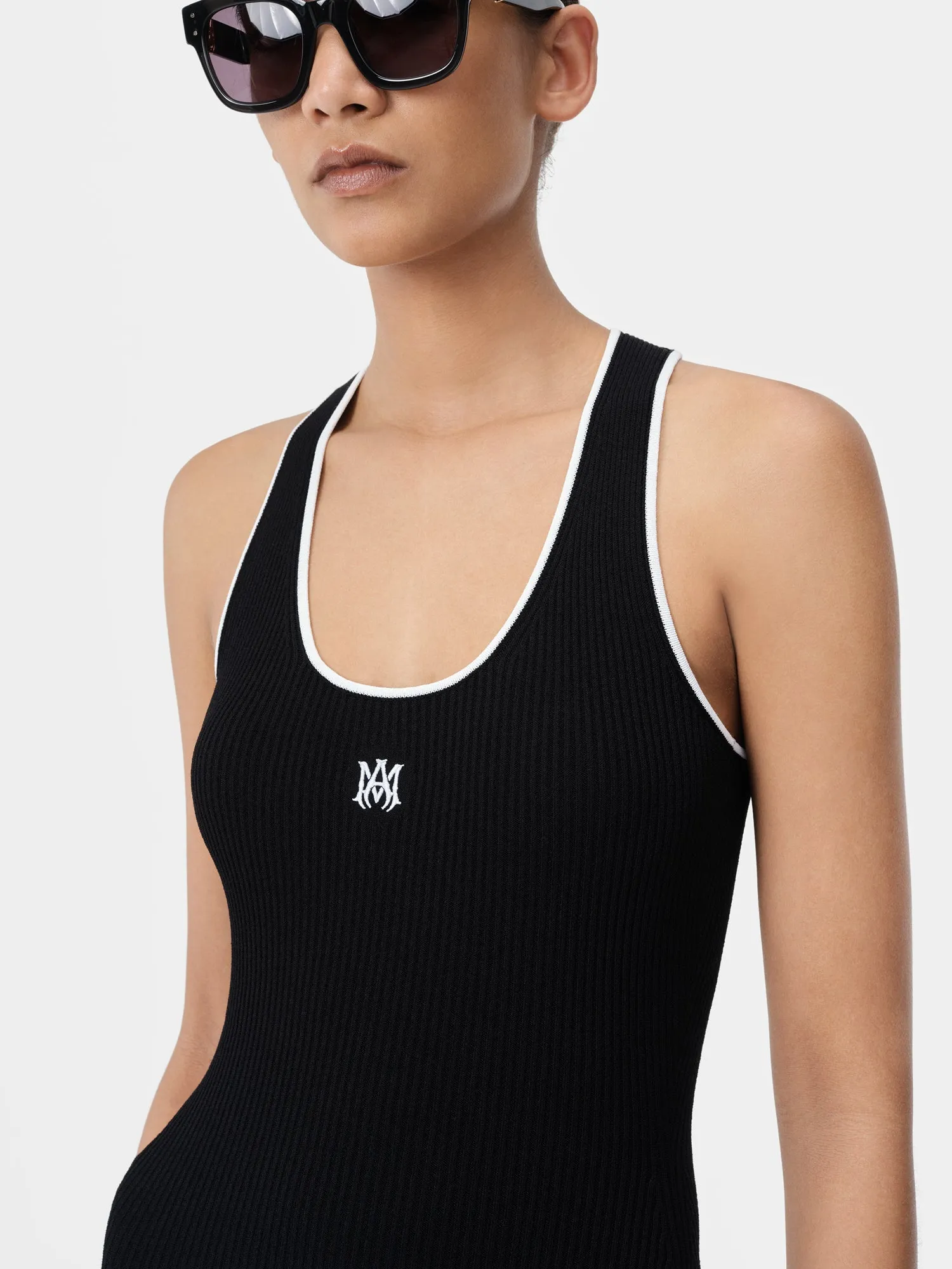 WOMEN - WOMEN'S MA MINI DRESS - Black sold by AMIRI product image thumbnail 4