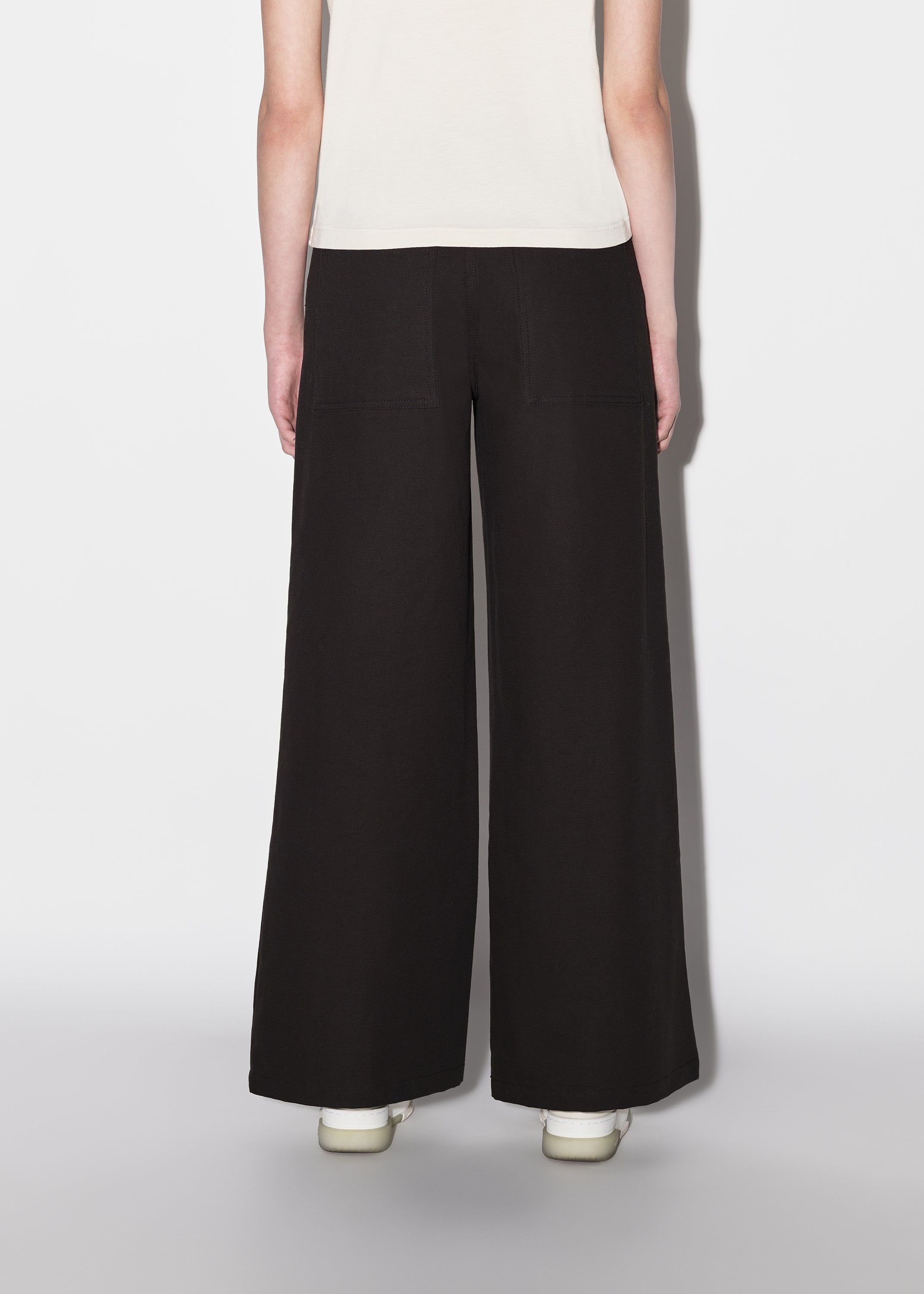 WOMEN - BAGGY CHINO - BLACK sold by AMIRI product image thumbnail 5
