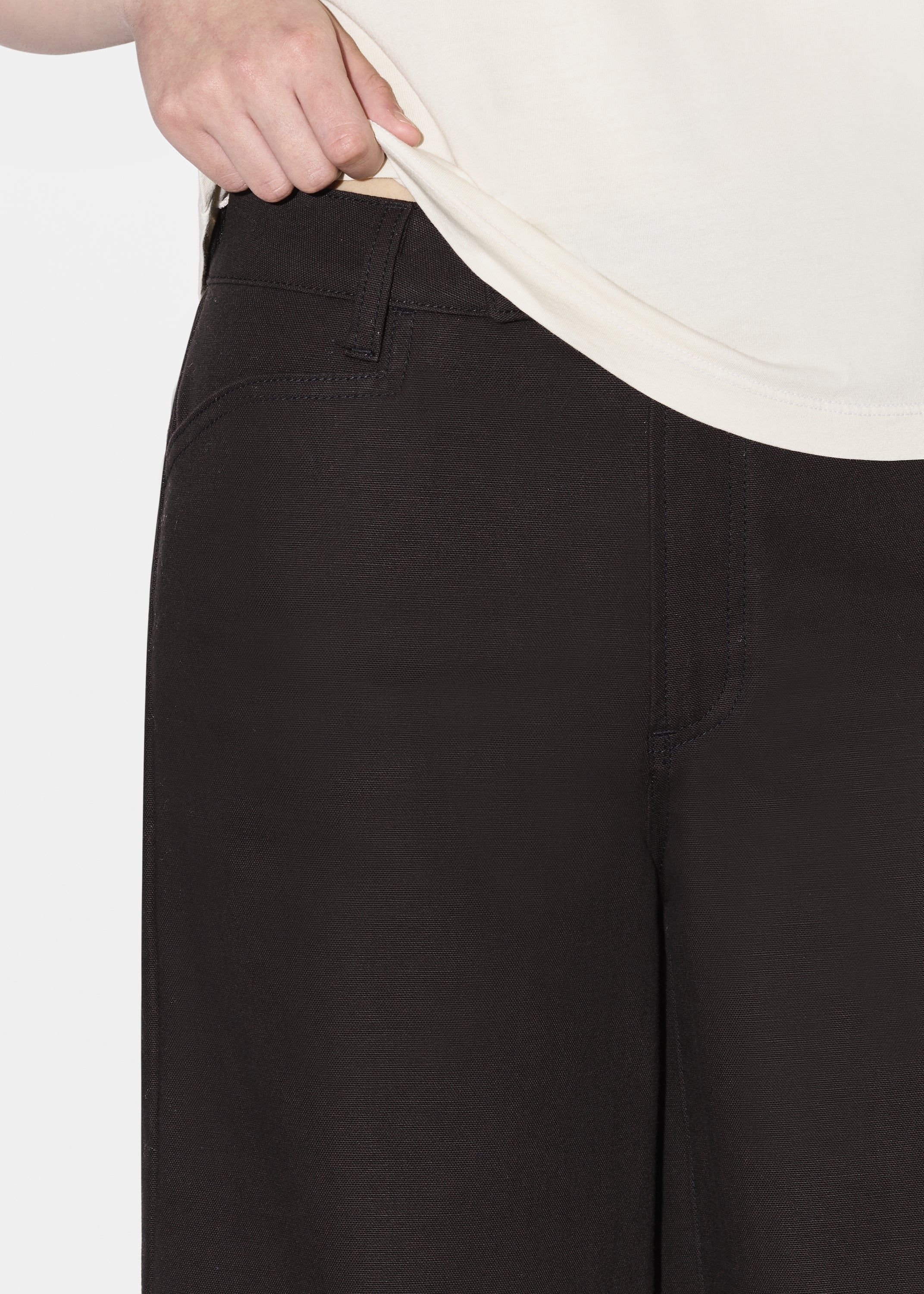 WOMEN - BAGGY CHINO - BLACK sold by AMIRI product image thumbnail 6