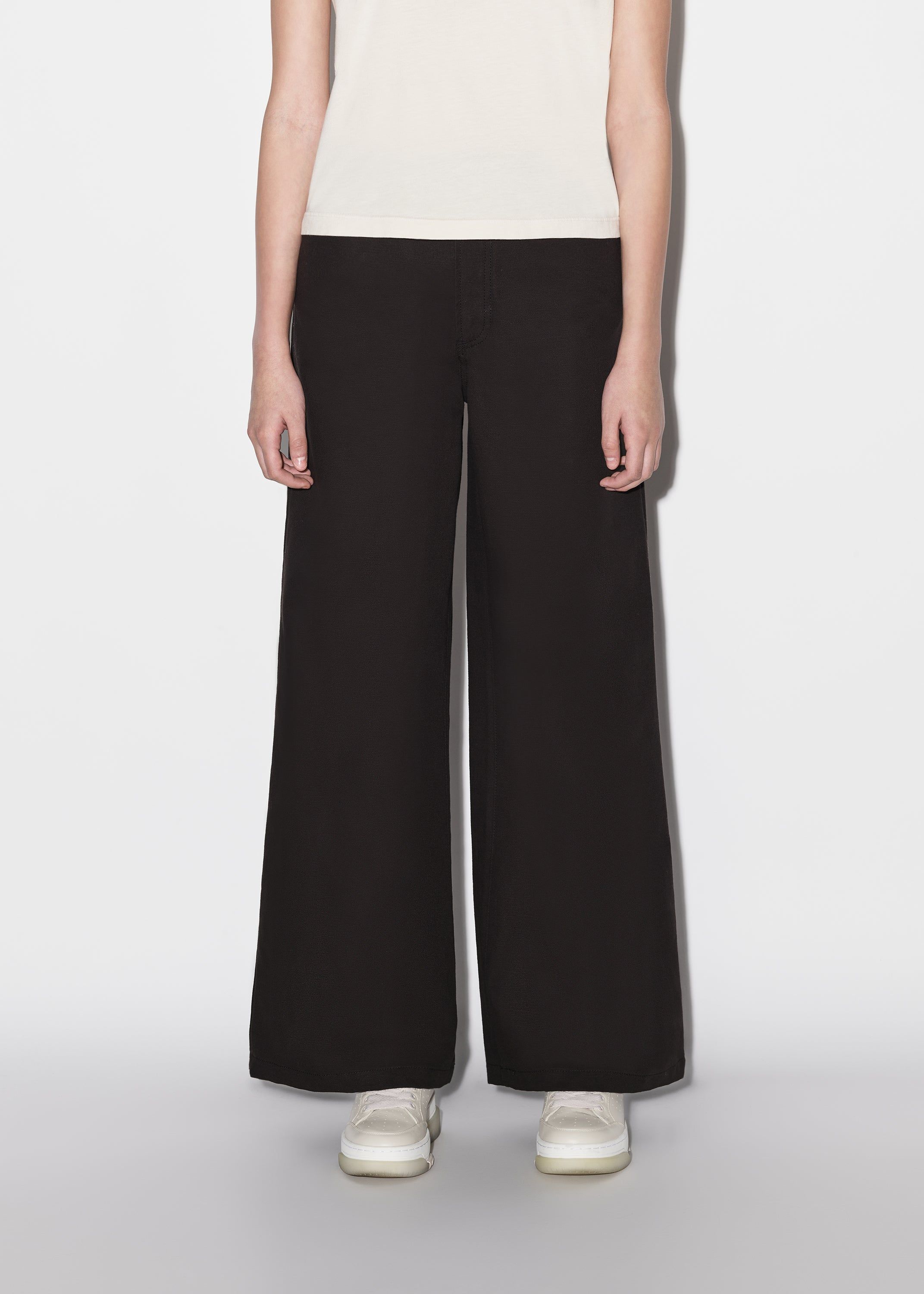 WOMEN - BAGGY CHINO - BLACK sold by AMIRI product image thumbnail 3