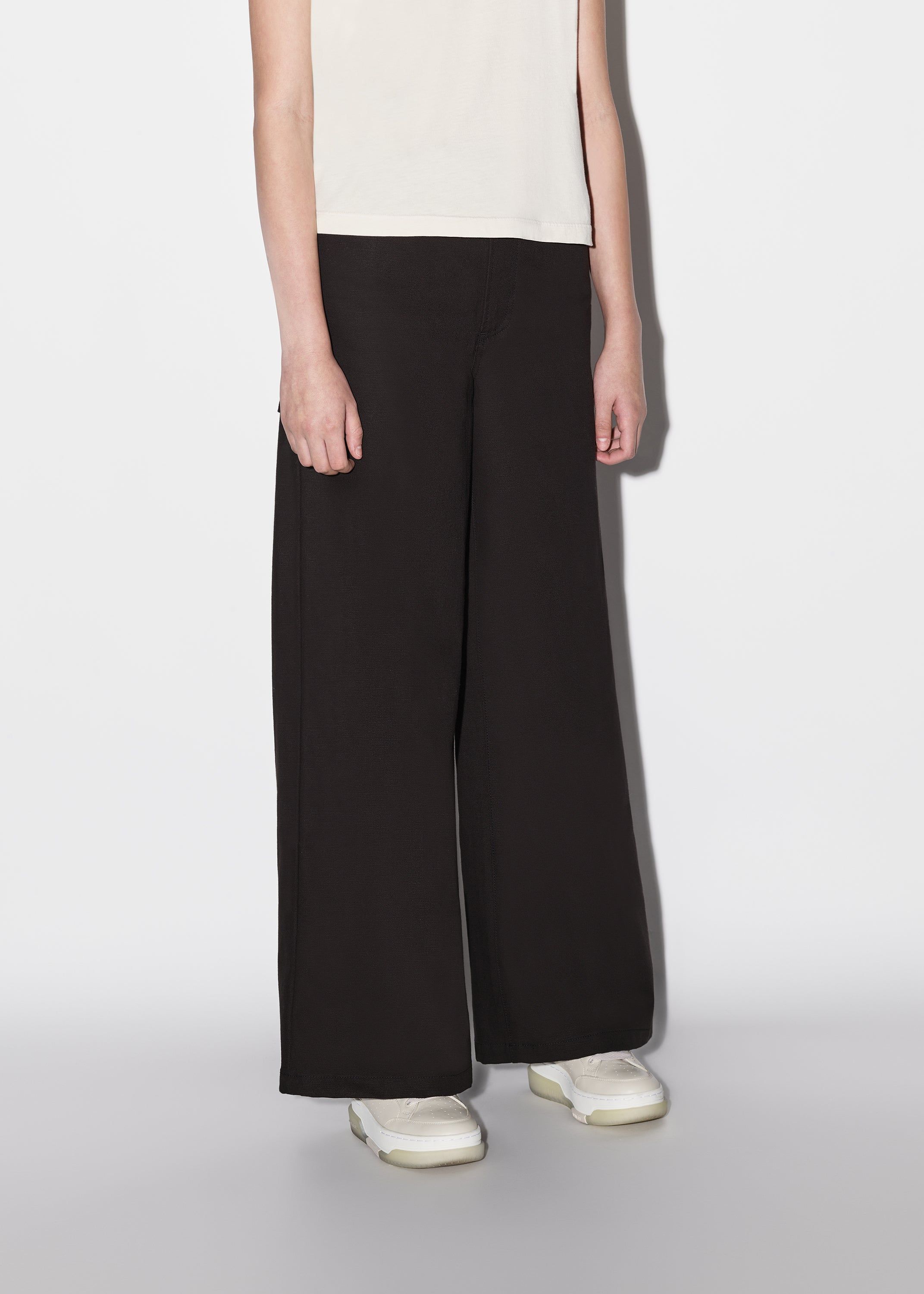 WOMEN - BAGGY CHINO - BLACK sold by AMIRI product image thumbnail 4