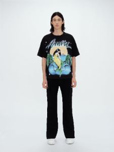 OVERSIZED AMIRI MERMAID TEE - BLACK sold by AMIRI