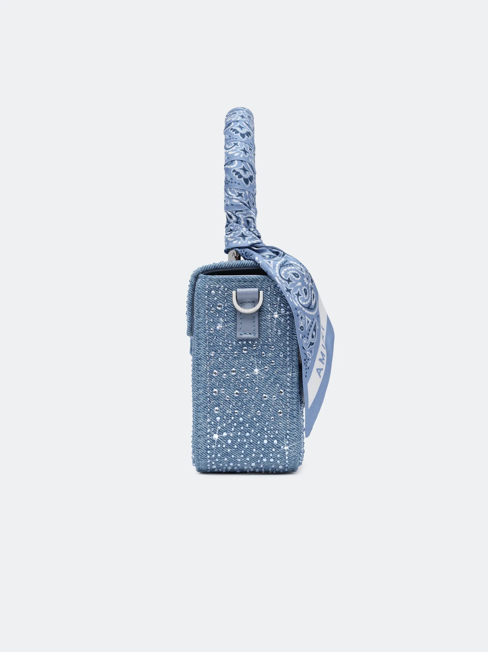 WOMEN - WOMEN'S CRYSTAL DENIM MICRO MA BAG - True Blue sold by AMIRI product image thumbnail 2
