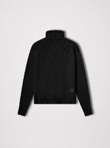 CASHMERE FUNNEL NECK SWEATER -  BLACK sold by AMIRI
