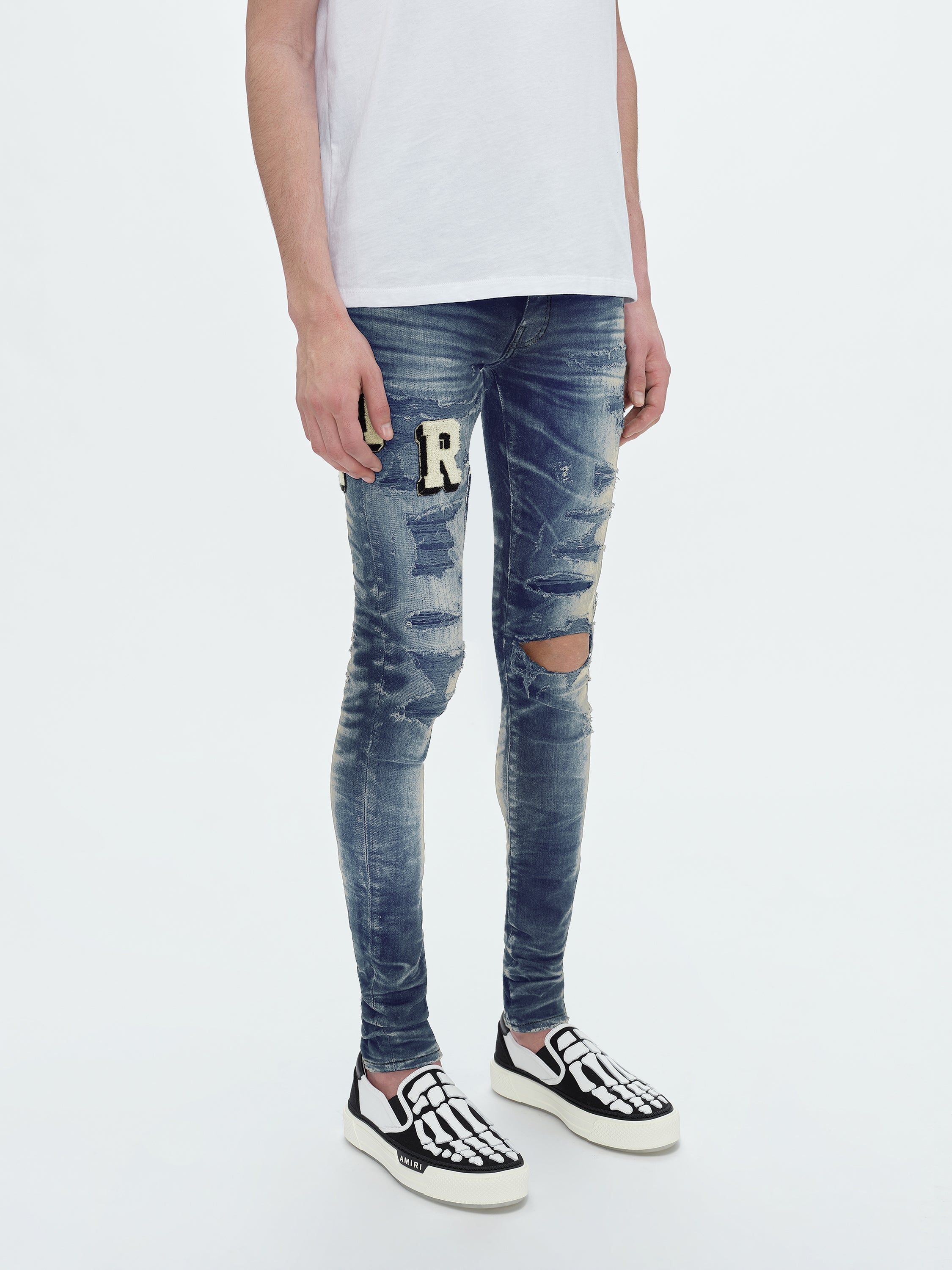 AMIRI VARSITY JEAN - VINTAGE INDIGO sold by AMIRI product image thumbnail 3