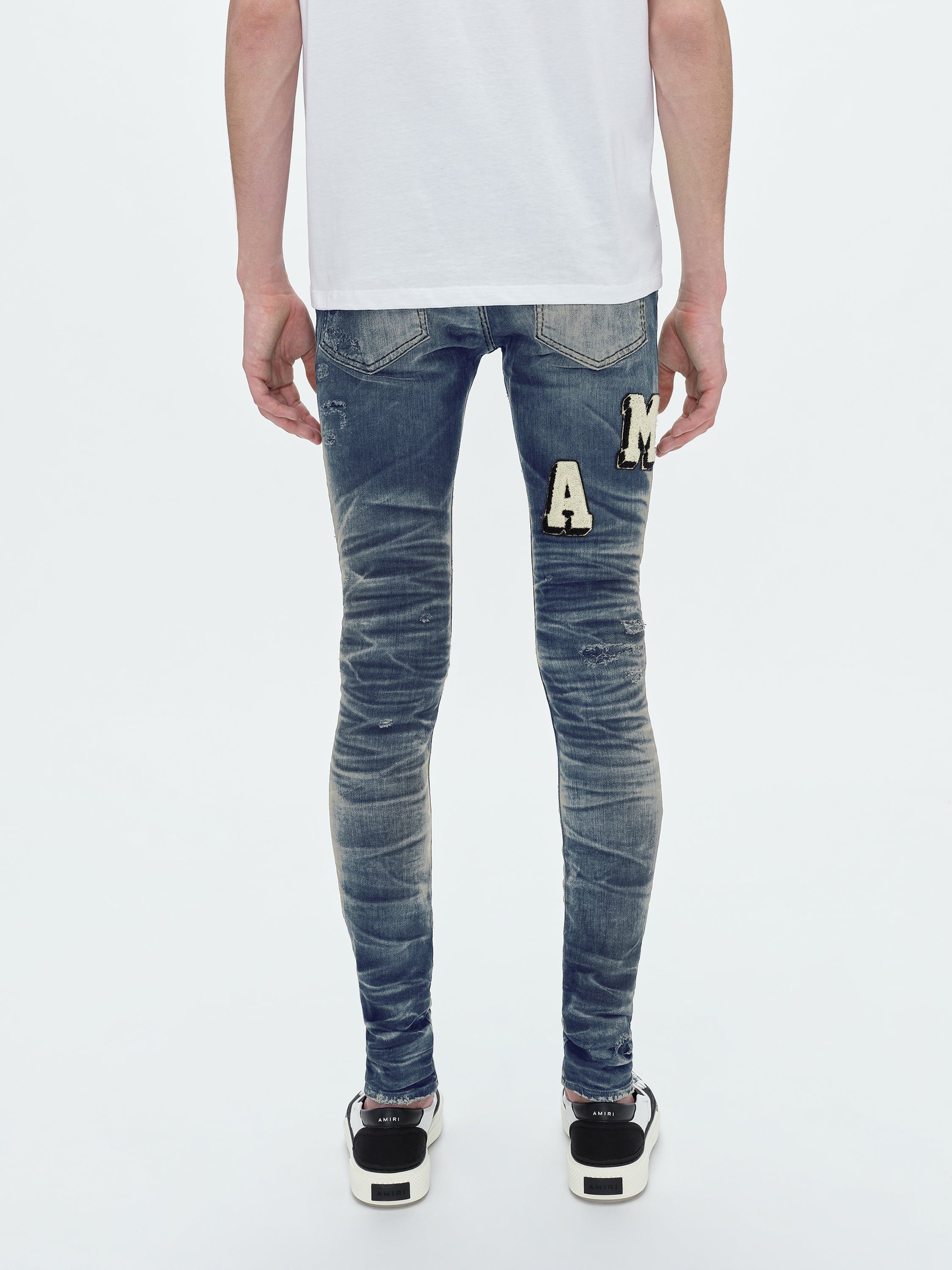 AMIRI VARSITY JEAN - VINTAGE INDIGO sold by AMIRI product image thumbnail 4