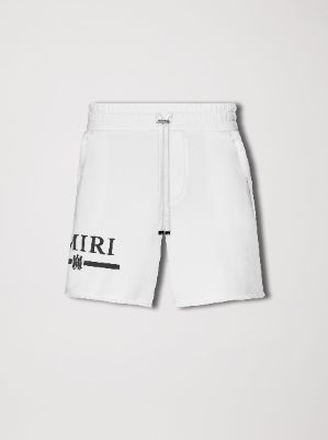 AMIRI M.A. BAR JERSEY SHORT - WHITE sold by AMIRI