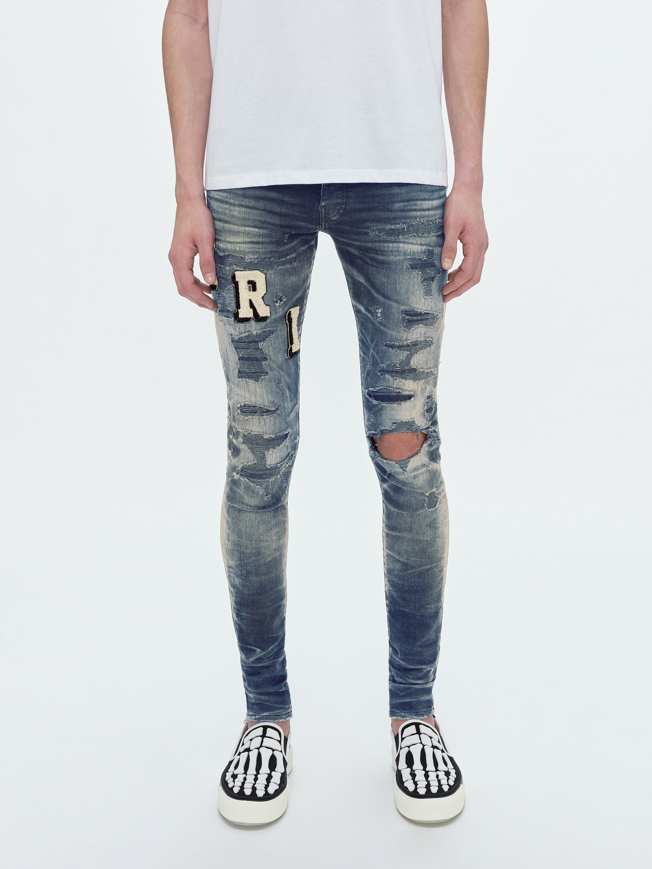 AMIRI VARSITY JEAN - VINTAGE INDIGO sold by AMIRI product image thumbnail 2