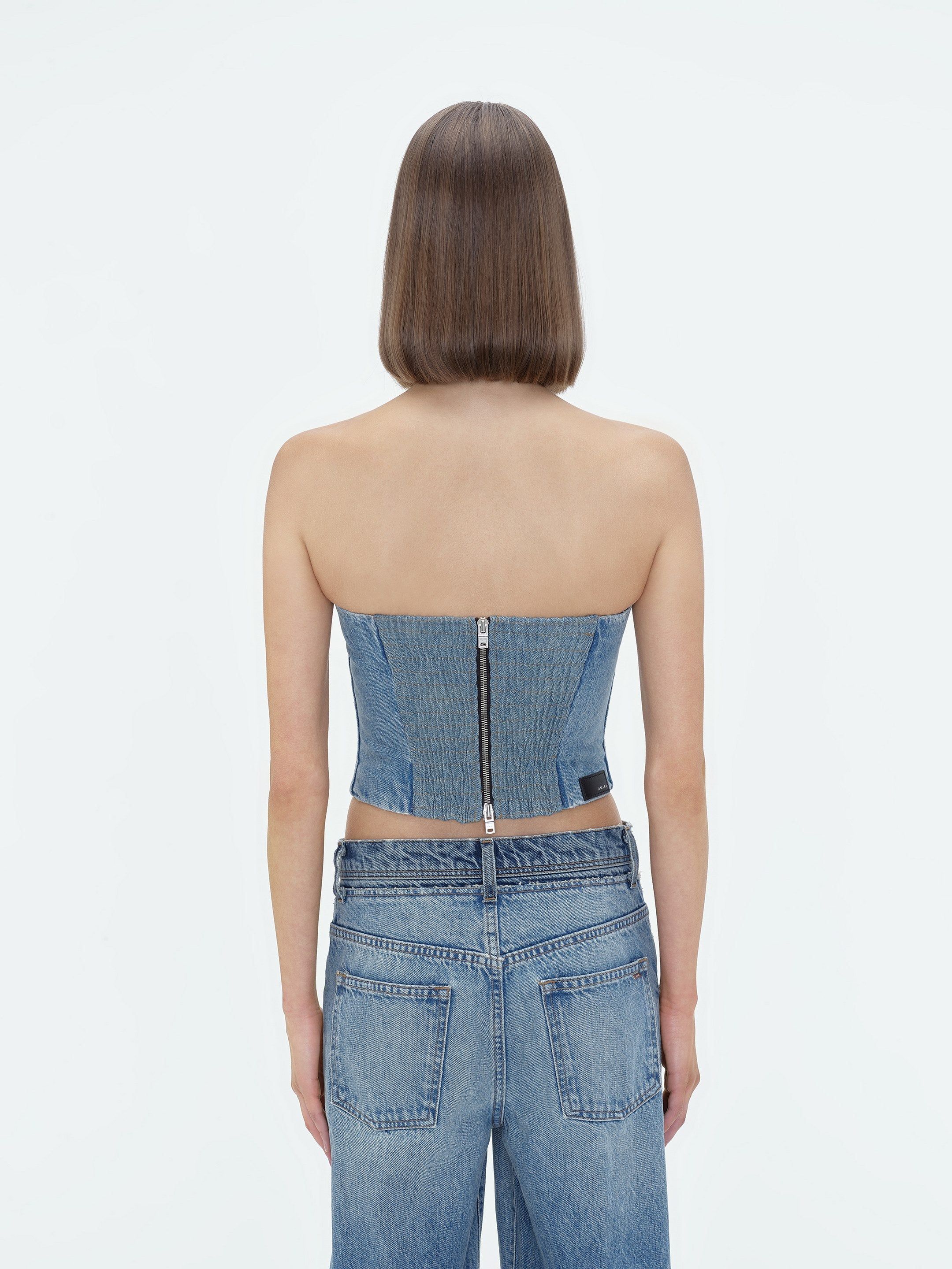 WOMEN - MA BUSTIER - VINTAGE INDIGO sold by AMIRI product image thumbnail 4