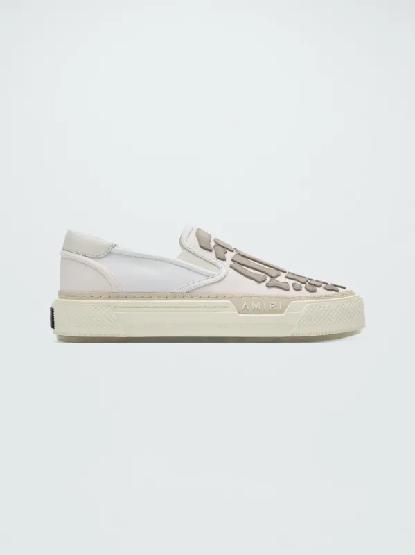 SKEL TOP SLIP ON - WHITE sold by AMIRI