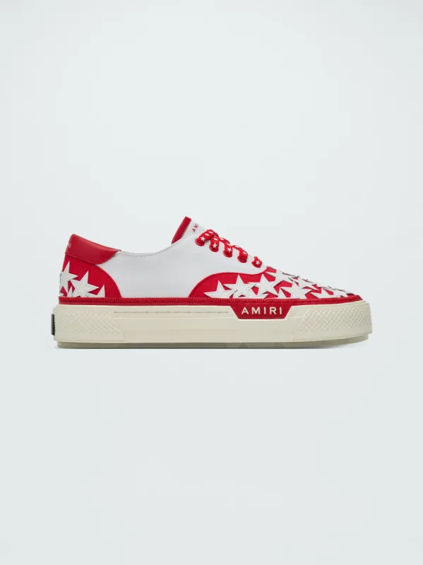 STARS COURT SLIP-ON - WHITE_RED sold by AMIRI