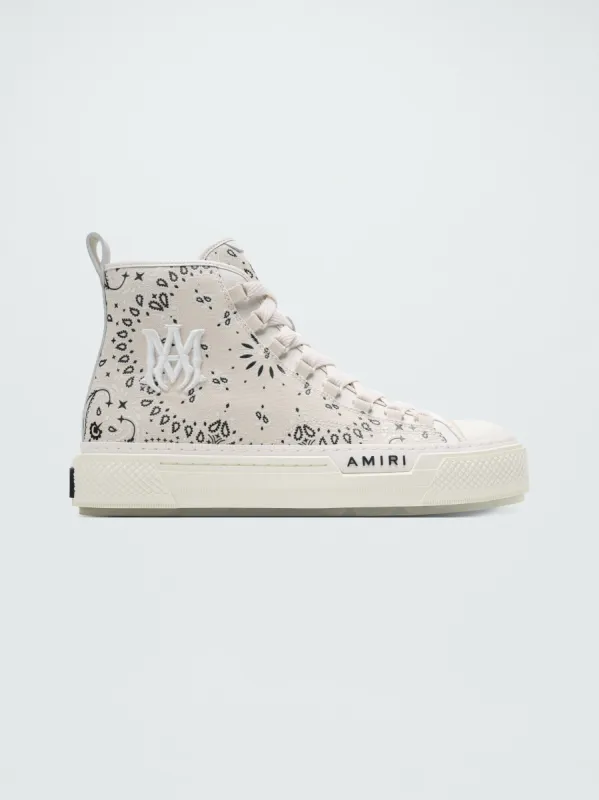 COURT HIGH - ALABASTER sold by AMIRI