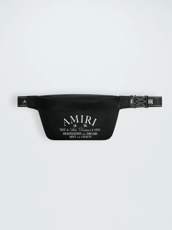 AMIRI ARTS DISTRICT BUM BAG - BLACK made by AMIRI
