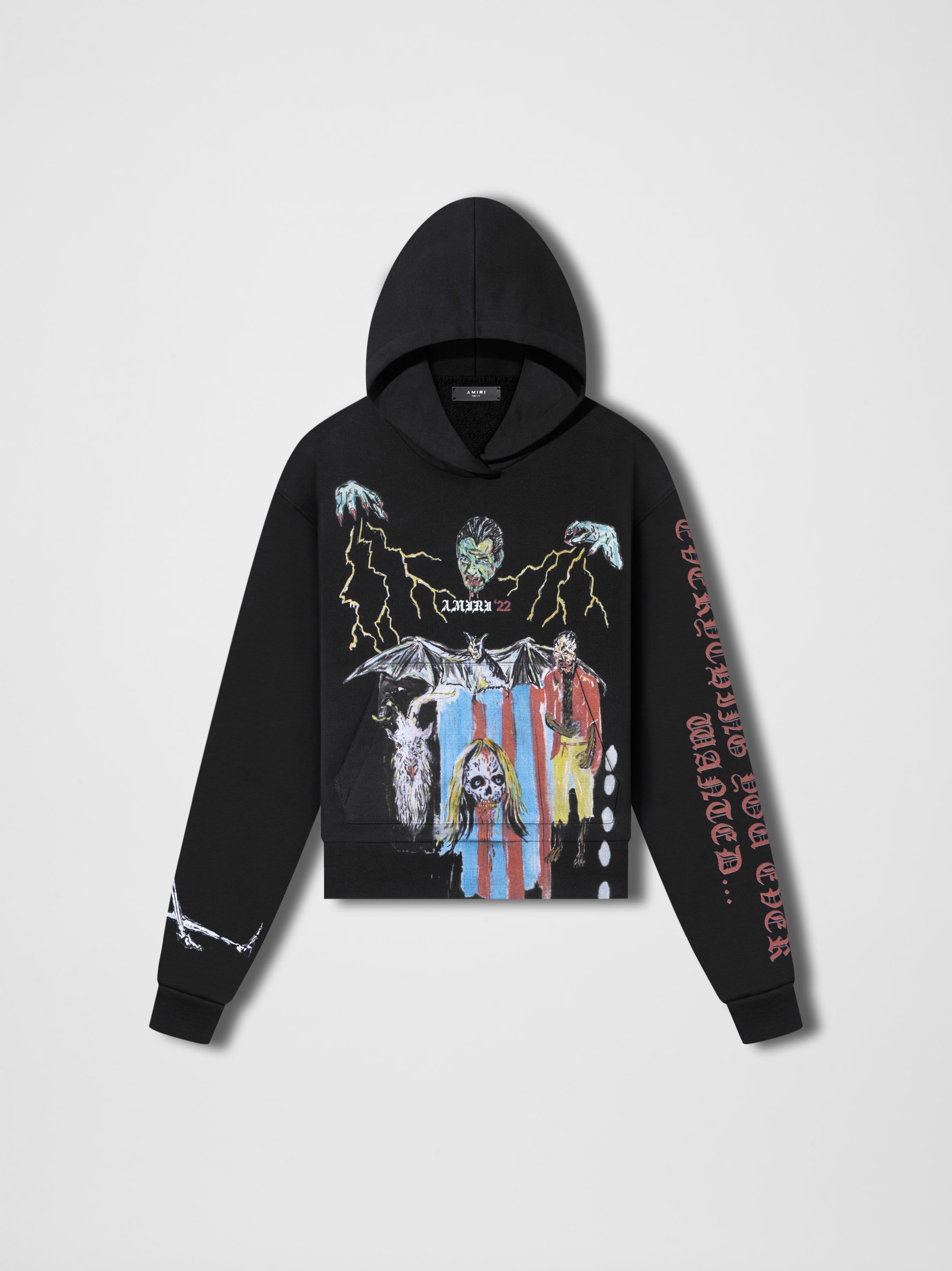 WOMEN - BLOOD 38' HOODIE sold by AMIRI