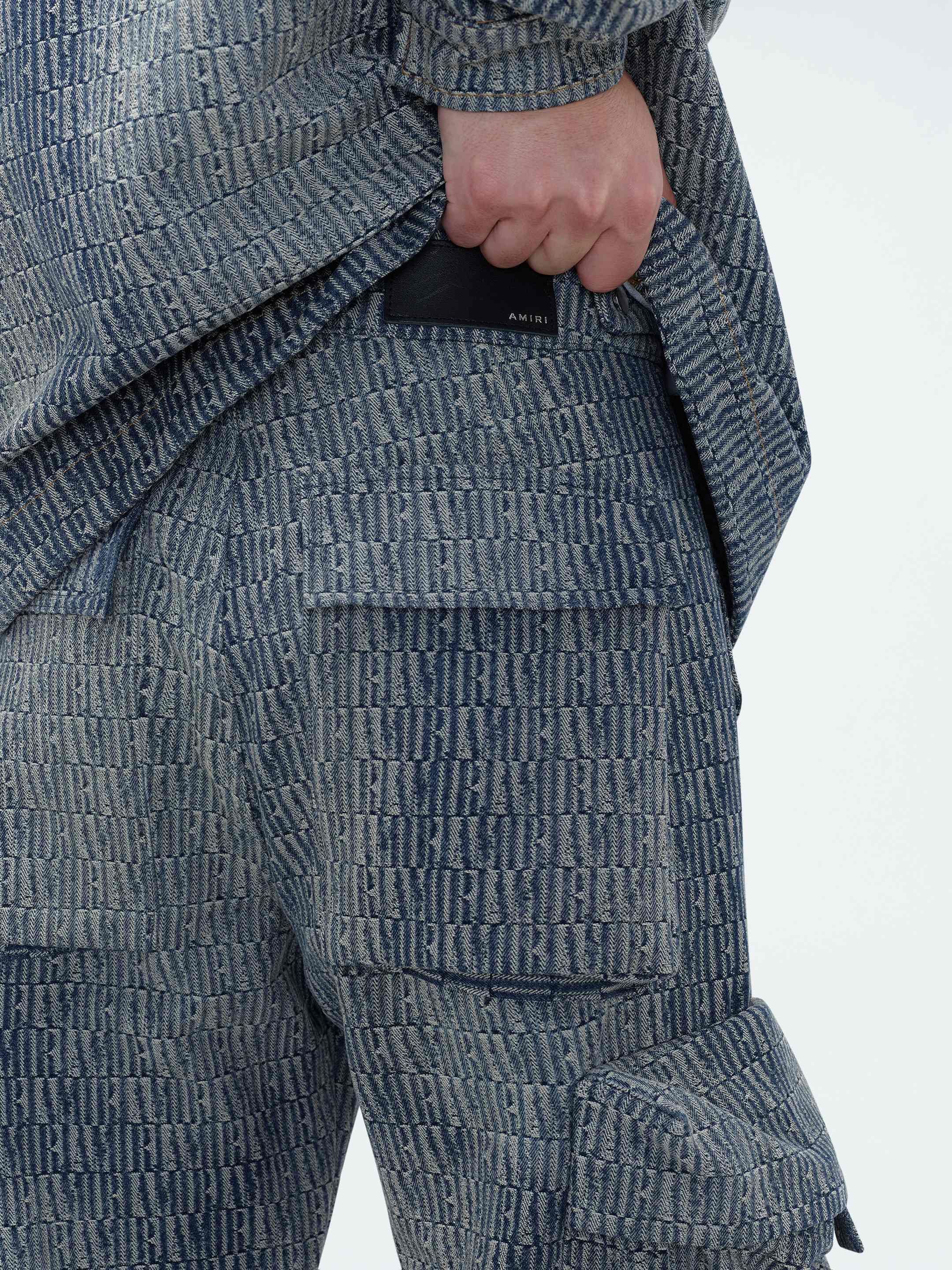 JACQUARD UTILITY CARGO - VINTAGE INDIGO sold by AMIRI product image thumbnail 7