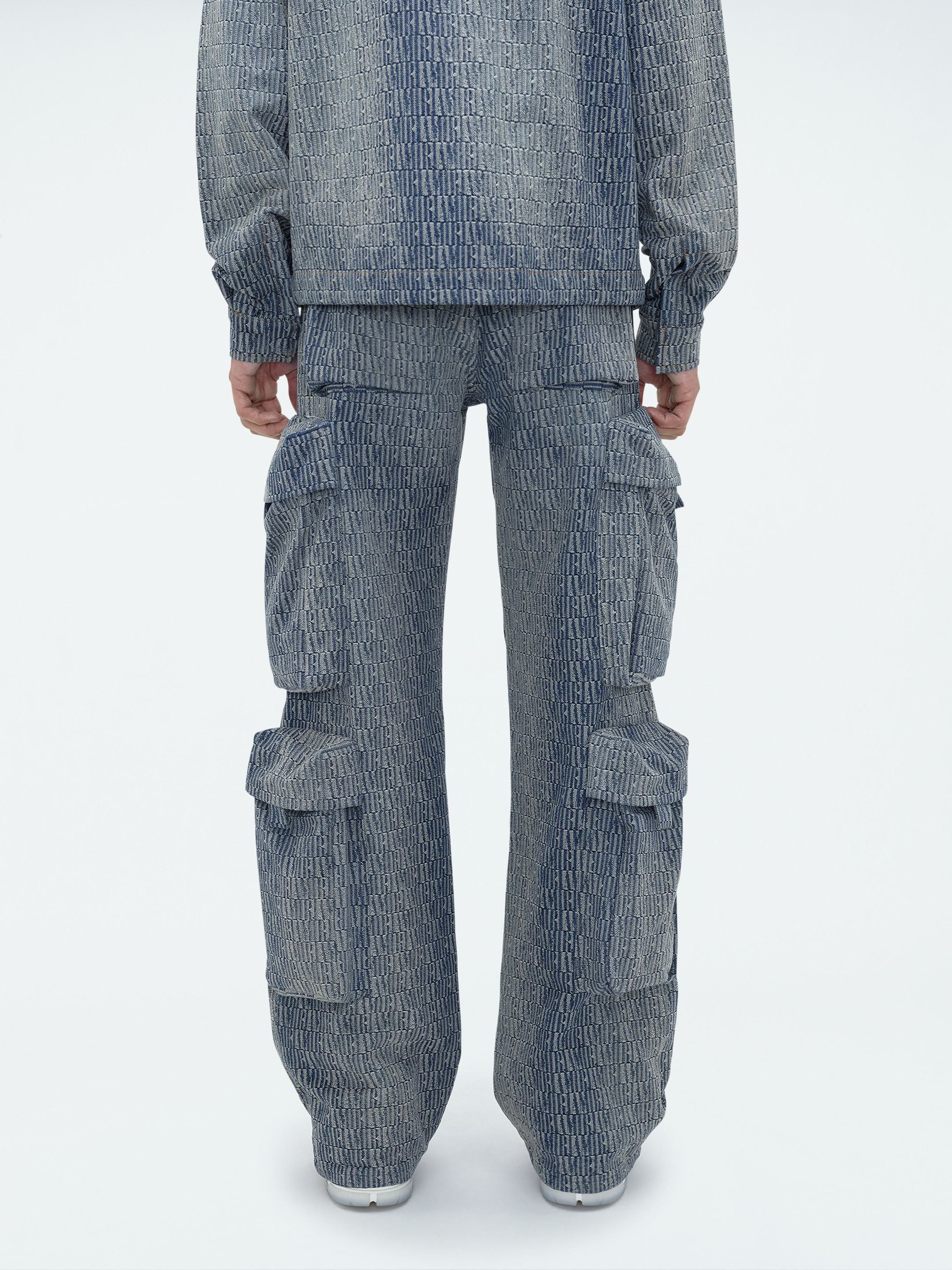 JACQUARD UTILITY CARGO - VINTAGE INDIGO sold by AMIRI product image thumbnail 5