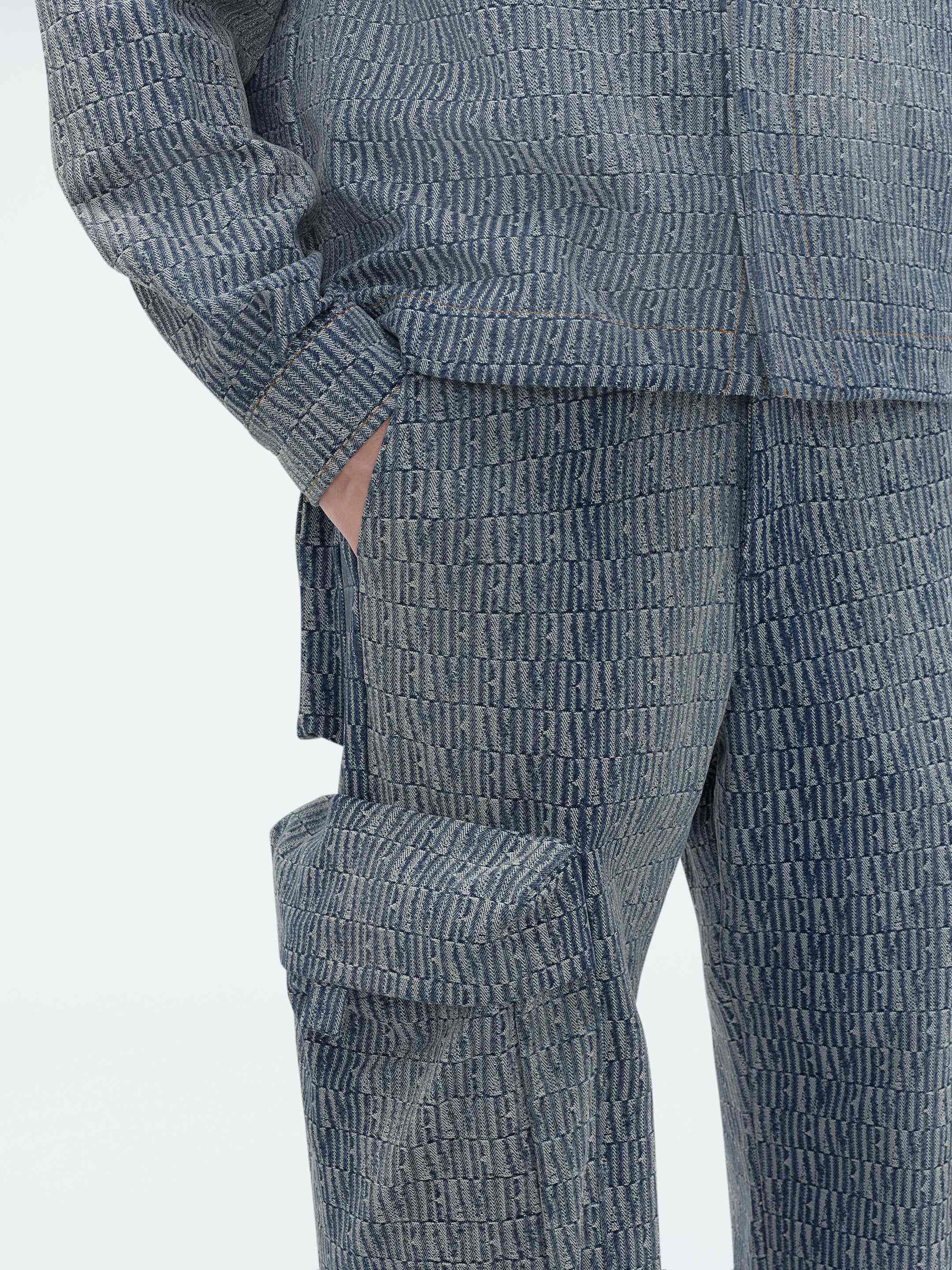 JACQUARD UTILITY CARGO - VINTAGE INDIGO sold by AMIRI product image thumbnail 6