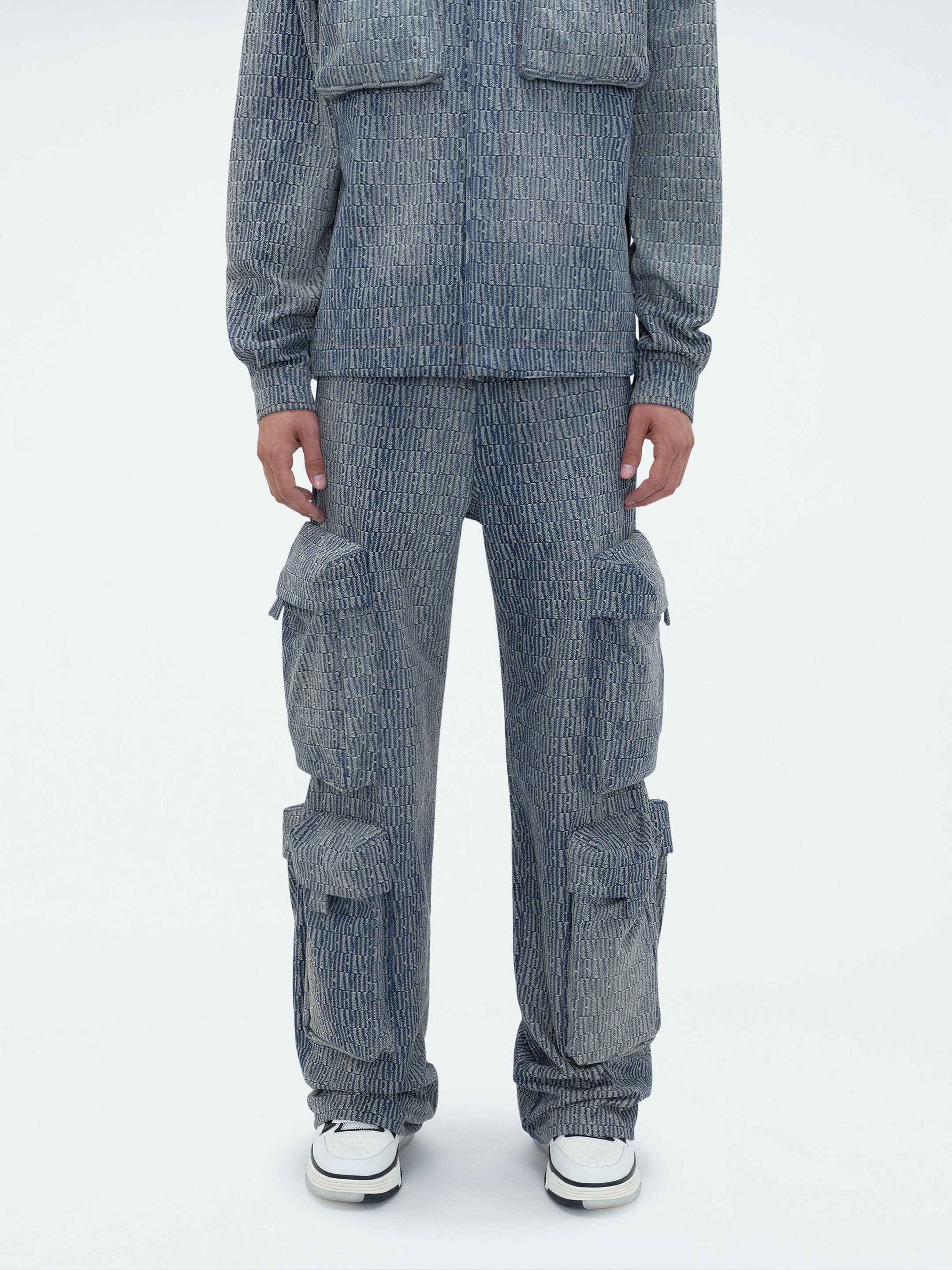 JACQUARD UTILITY CARGO - VINTAGE INDIGO sold by AMIRI product image thumbnail 3