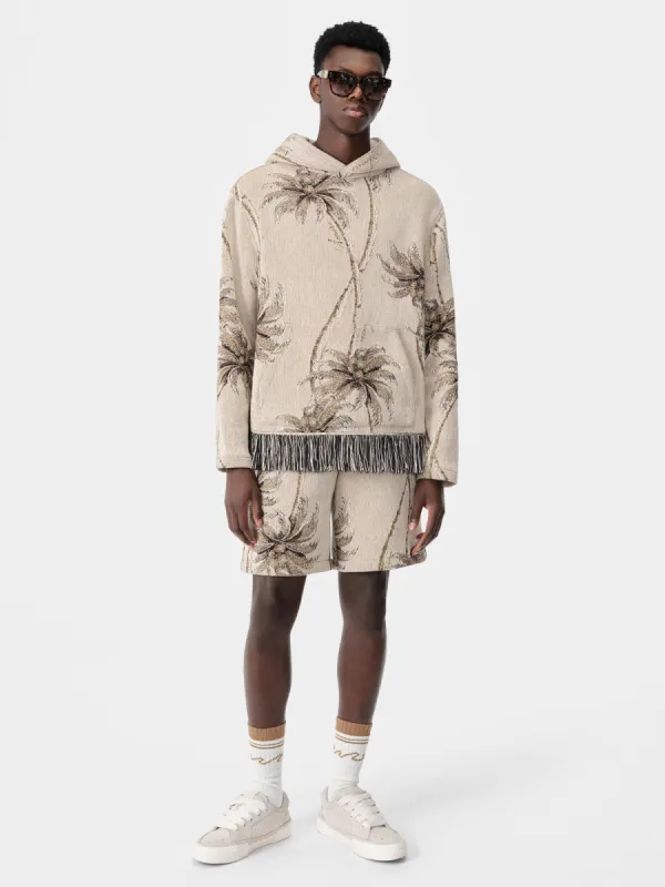 TWISTED PALMS TAPESTRY SHORT - Alabaster made by AMIRI