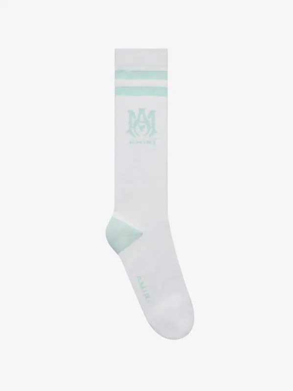 RIBBED M.A. SOCKS - MINT sold by AMIRI