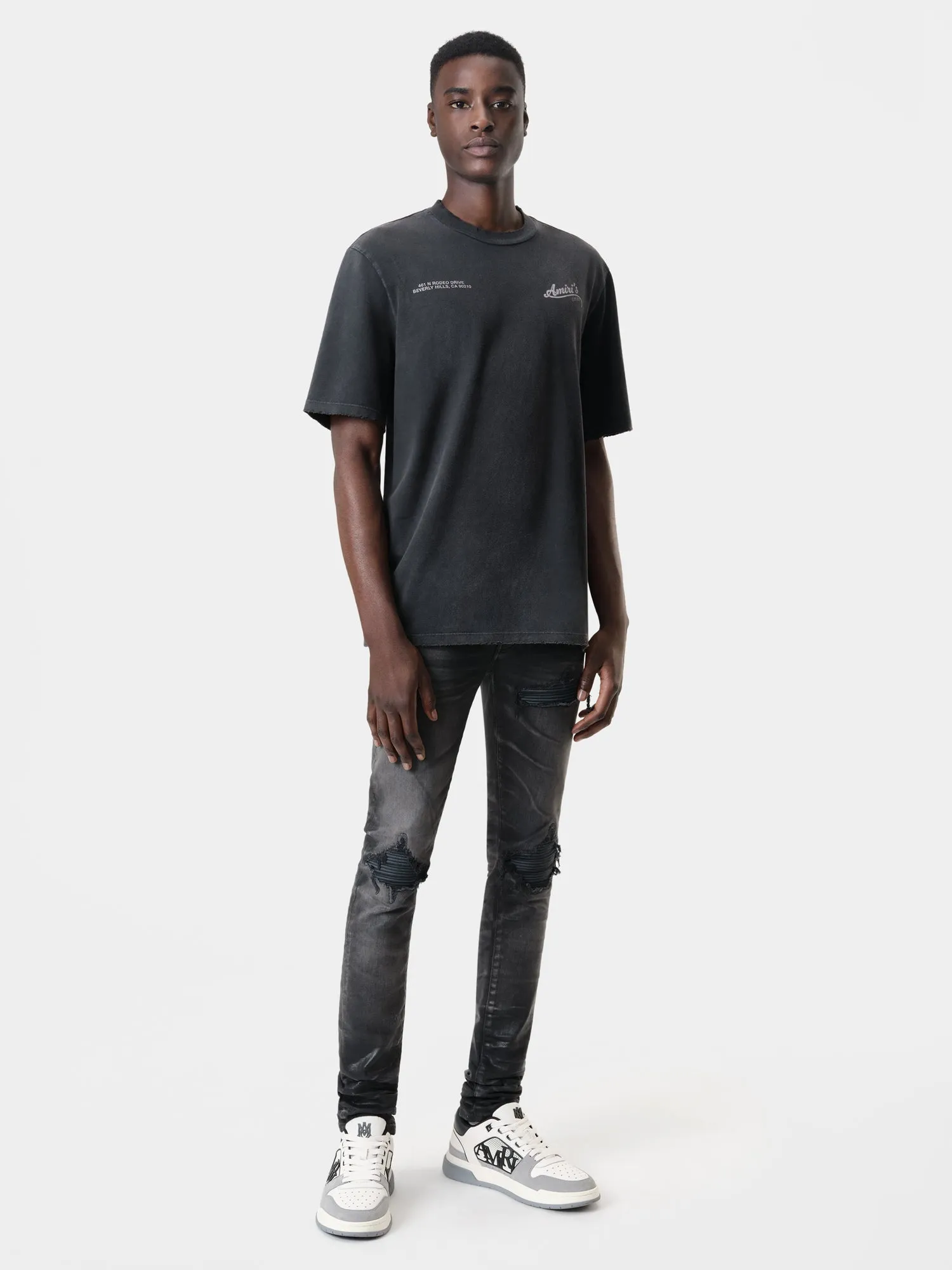 AMIRI CINEMAS VINTAGE TEE - Black sold by AMIRI