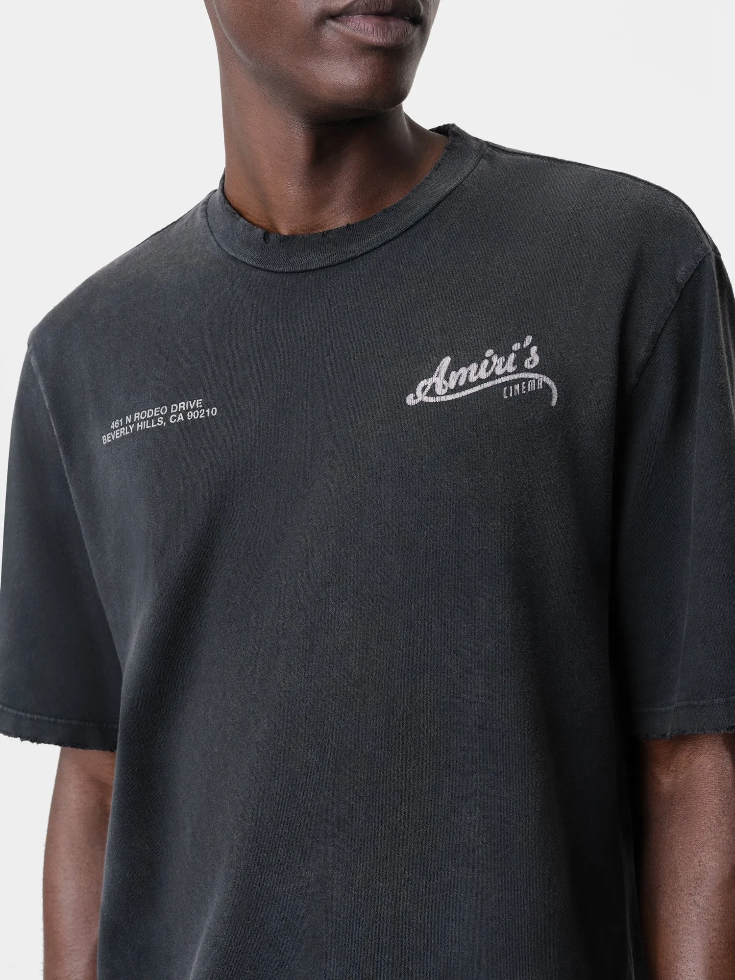 AMIRI CINEMAS VINTAGE TEE - Black sold by AMIRI product image thumbnail 4