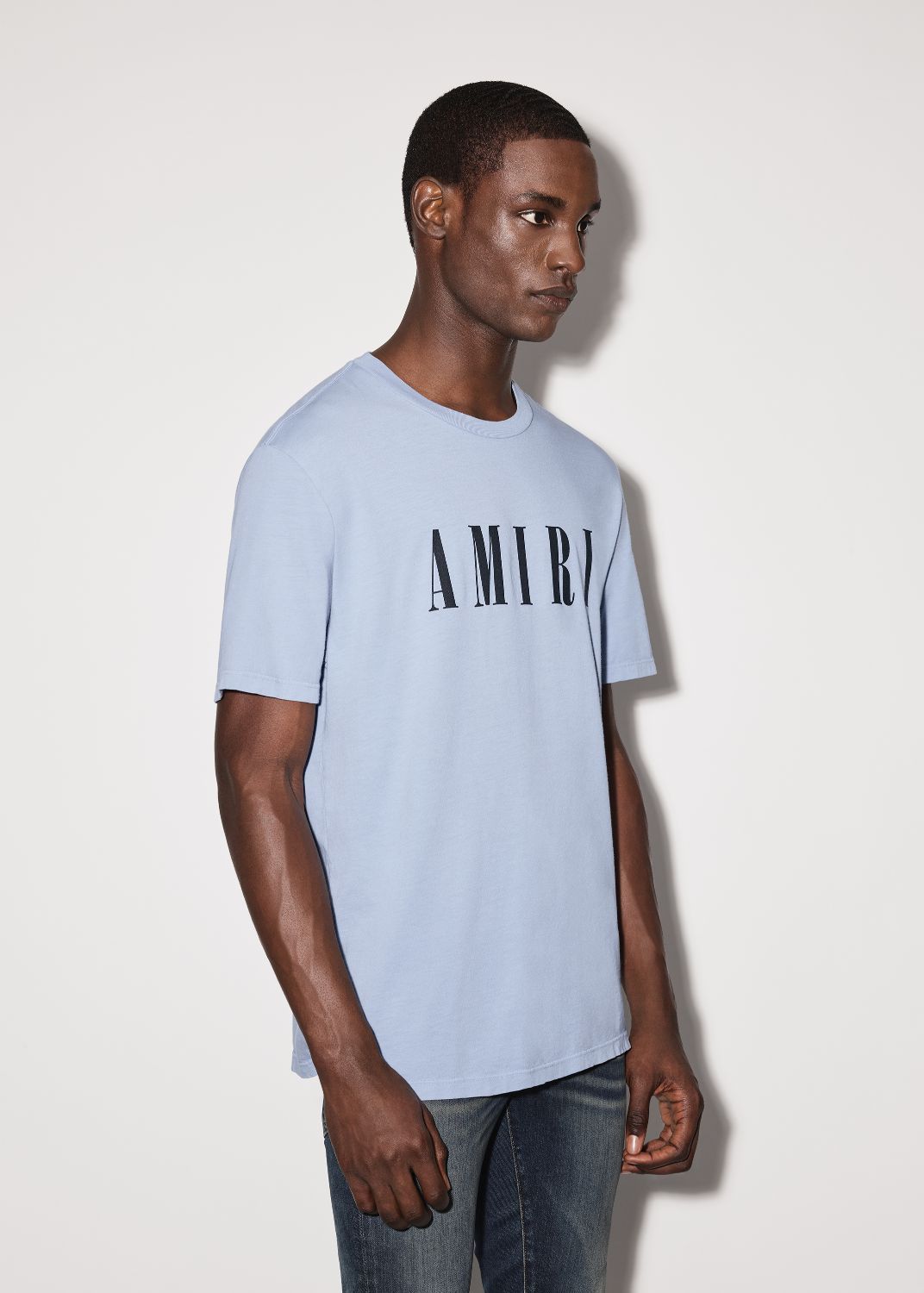 CORE LOGO TEE - DUSTY BLUE sold by AMIRI product image thumbnail 3